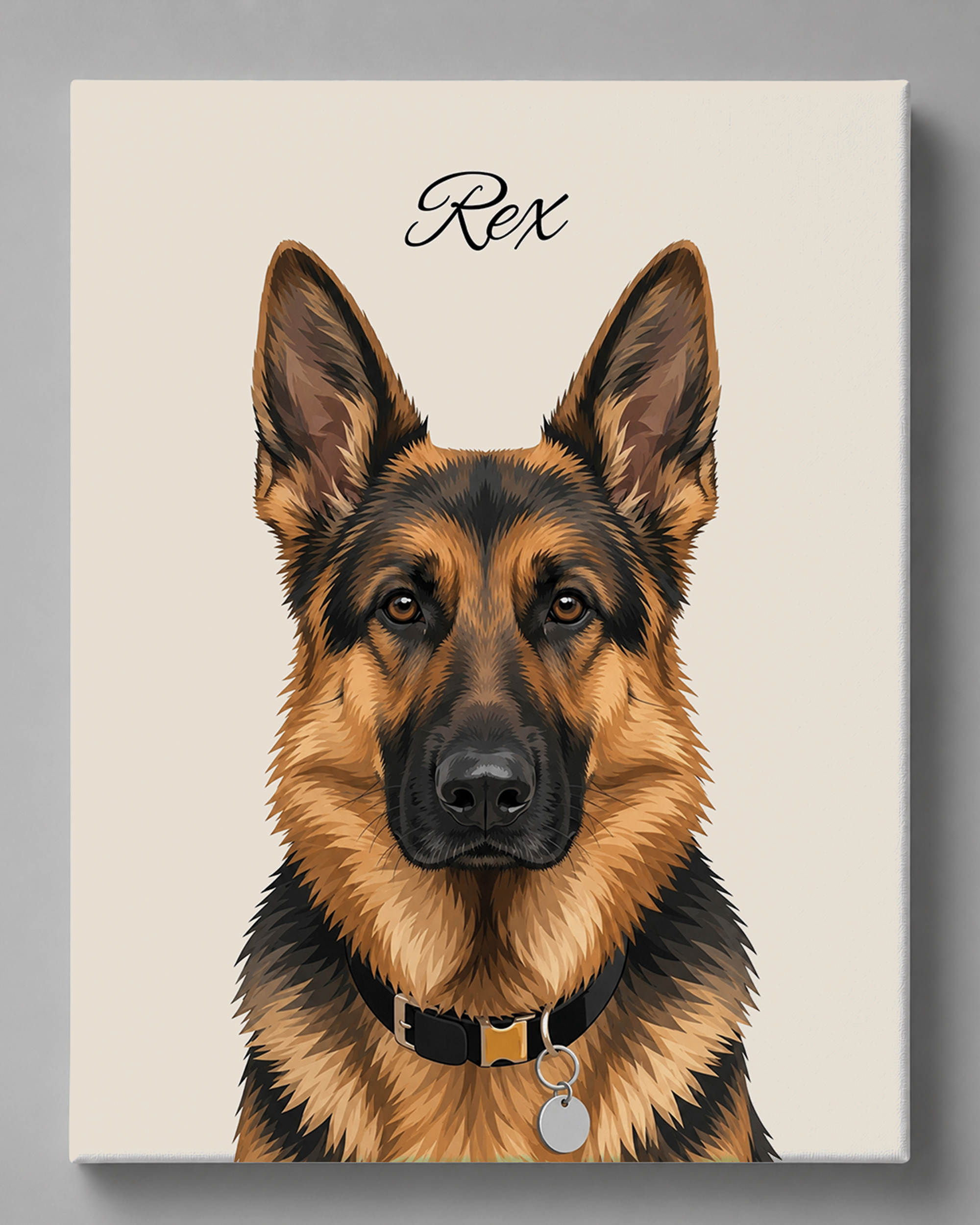 Schäferhund - Moderner Stil