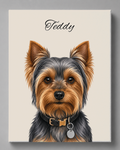 Yorkshire Terrier - Moderner Stil