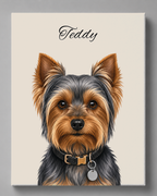 Yorkshire Terrier - Moderner Stil