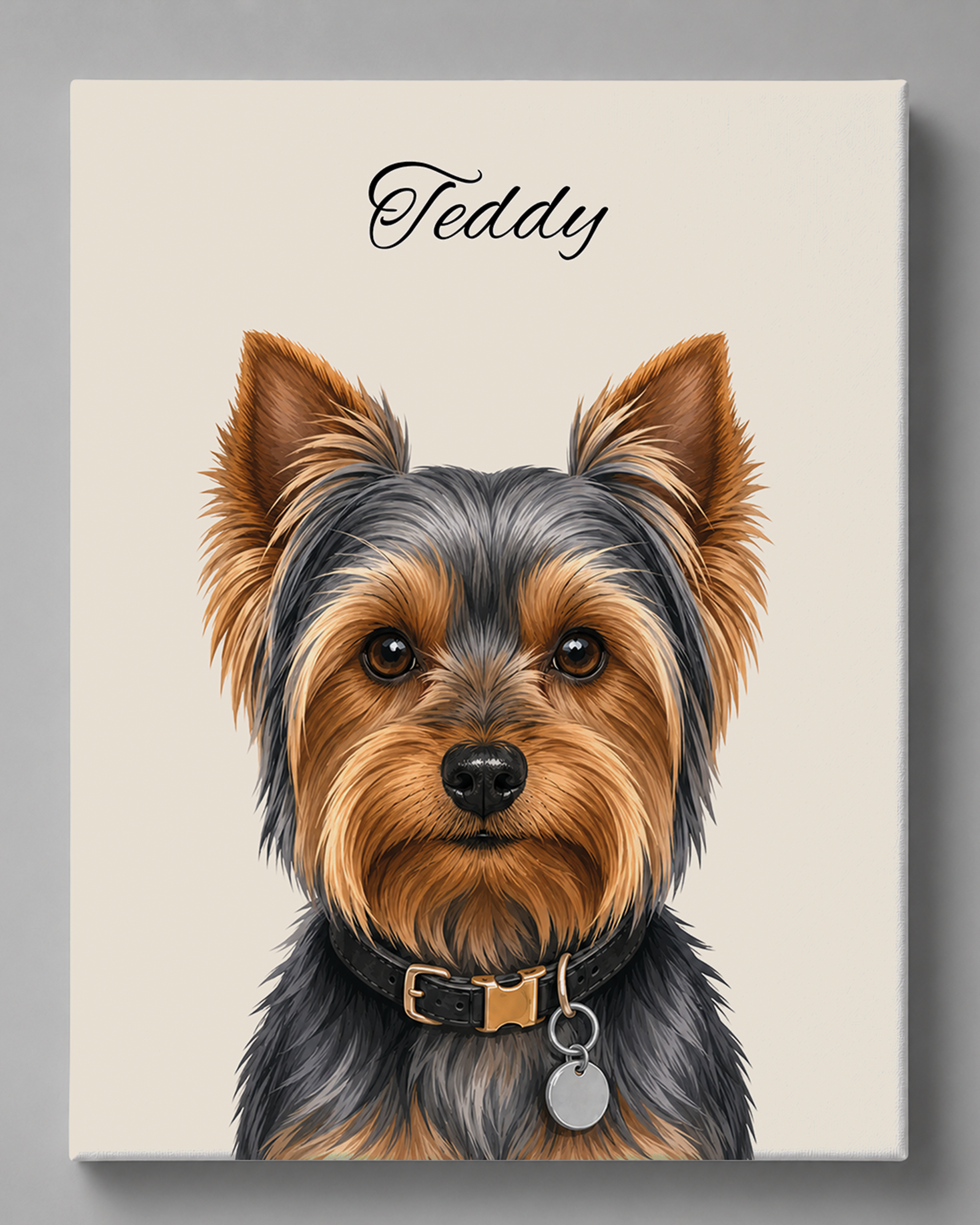 Yorkshire Terrier - Moderner Stil
