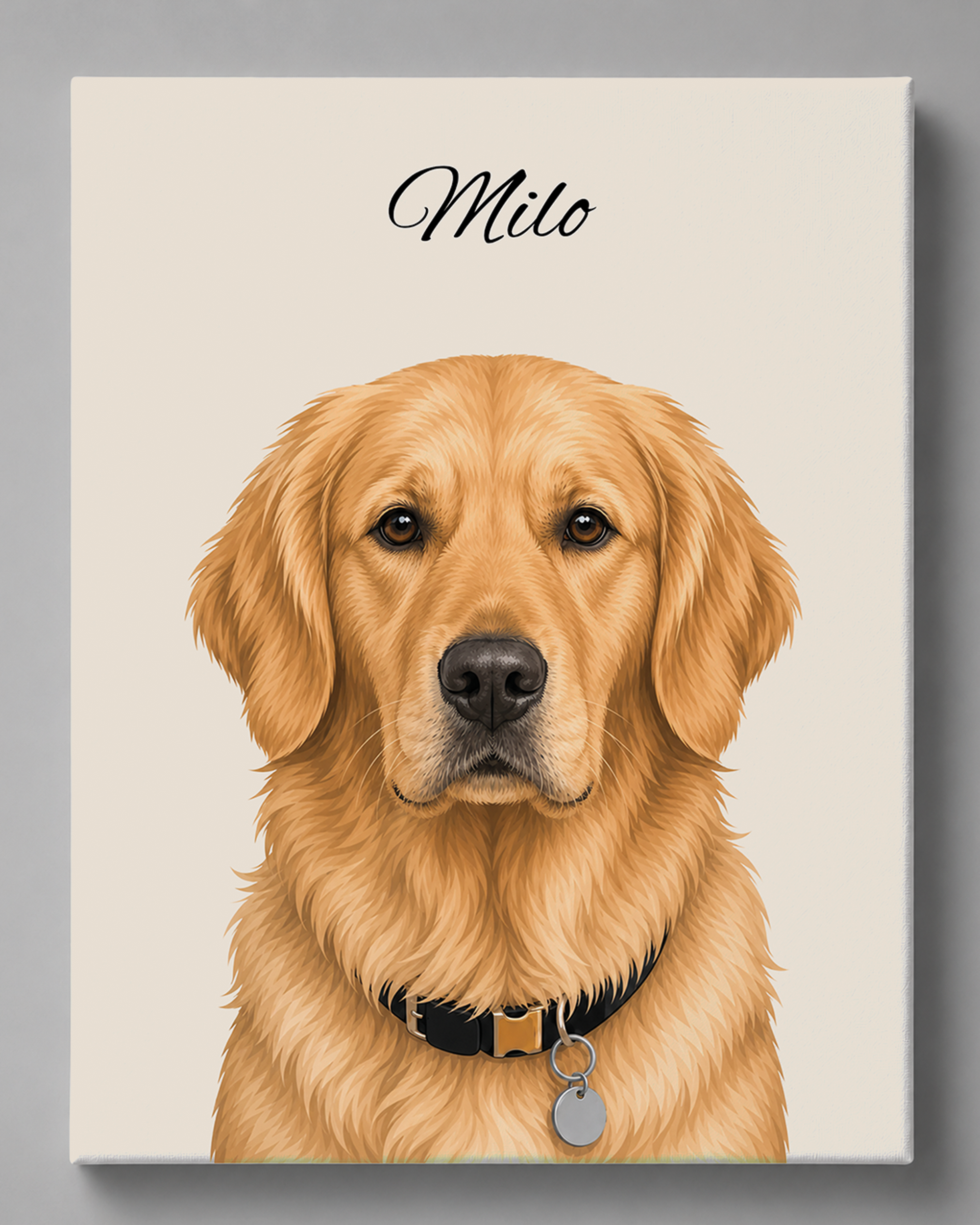 Goldener Retriever - Moderner Stil