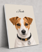 Jack Russell Terrier - Moderner Stil