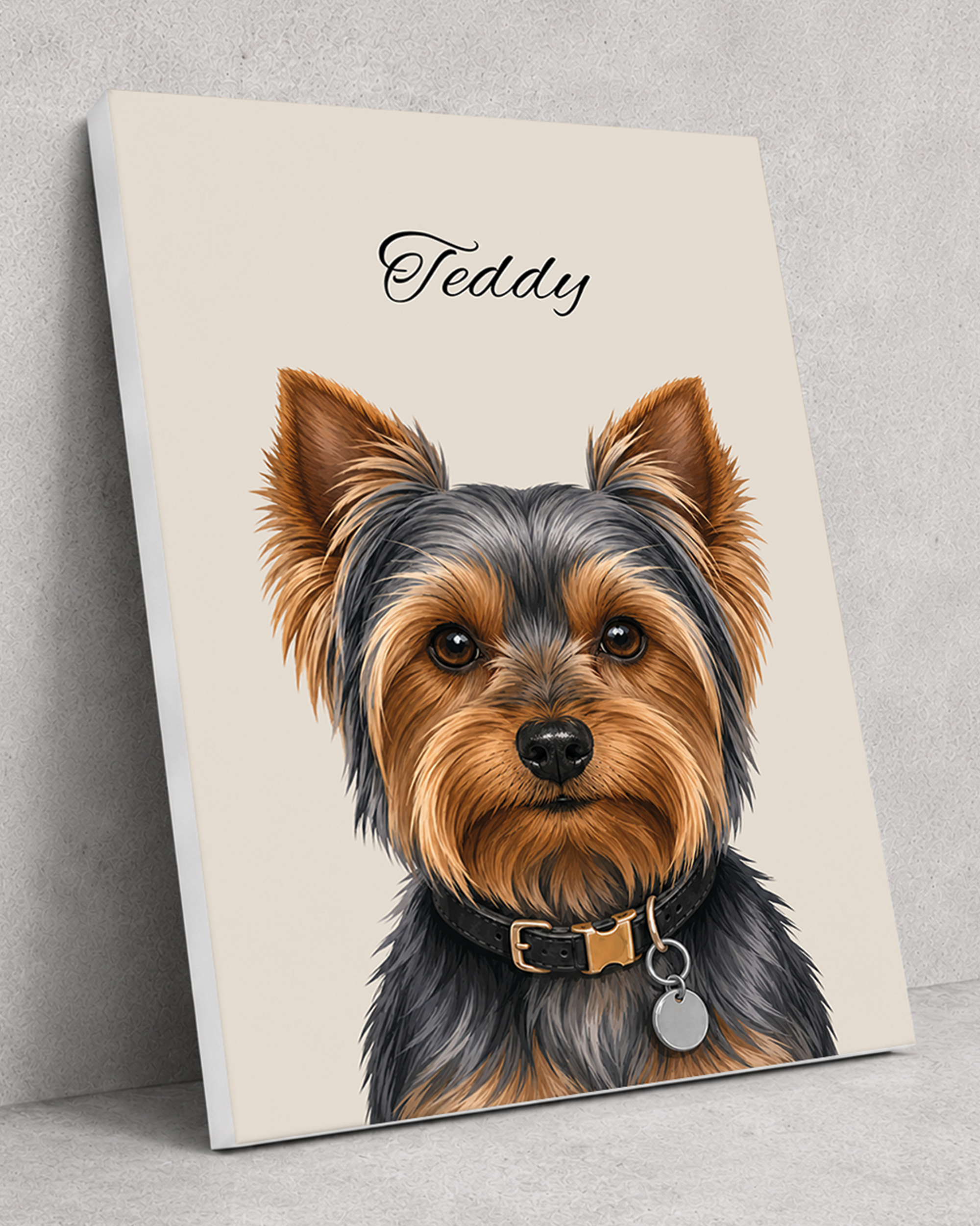 Yorkshire Terrier - Moderner Stil