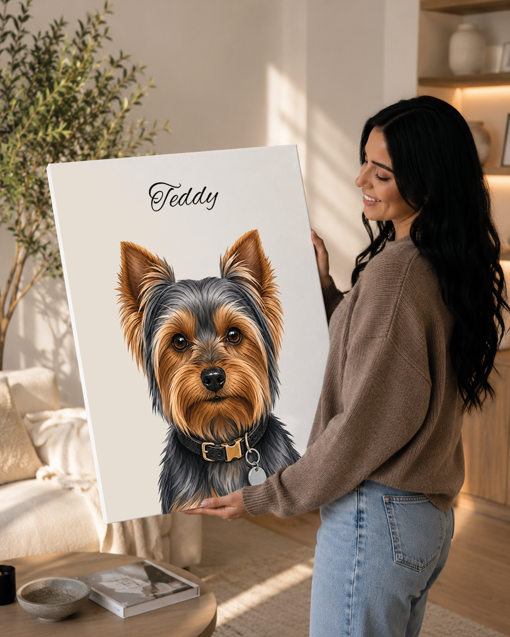 Yorkshire Terrier - Moderner Stil