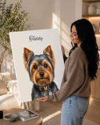 Yorkshire Terrier - Moderner Stil