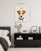 Jack Russell Terrier - Moderner Stil