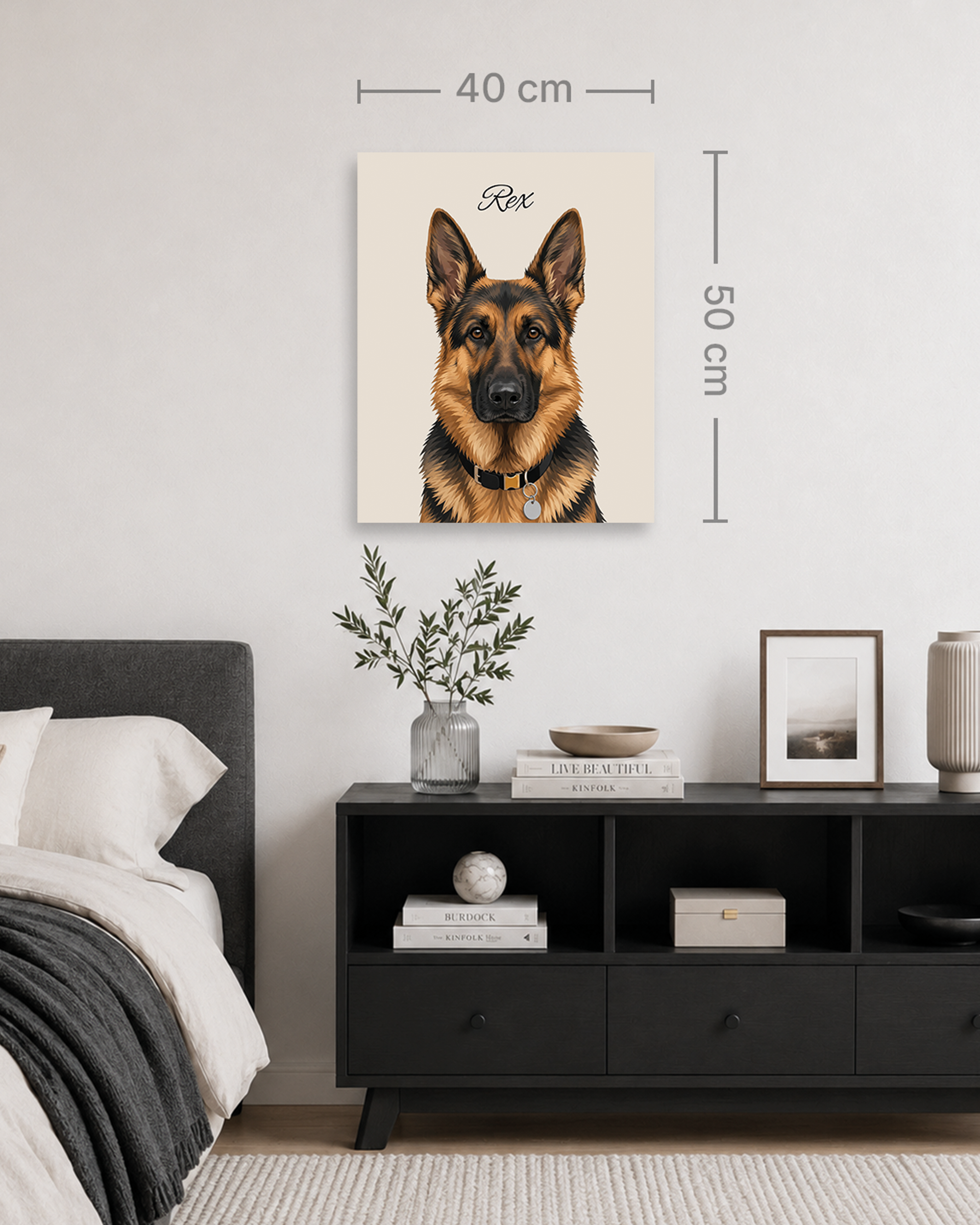 Schäferhund - Moderner Stil