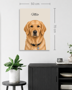 Goldener Retriever - Moderner Stil