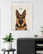 Schäferhund - Moderner Stil