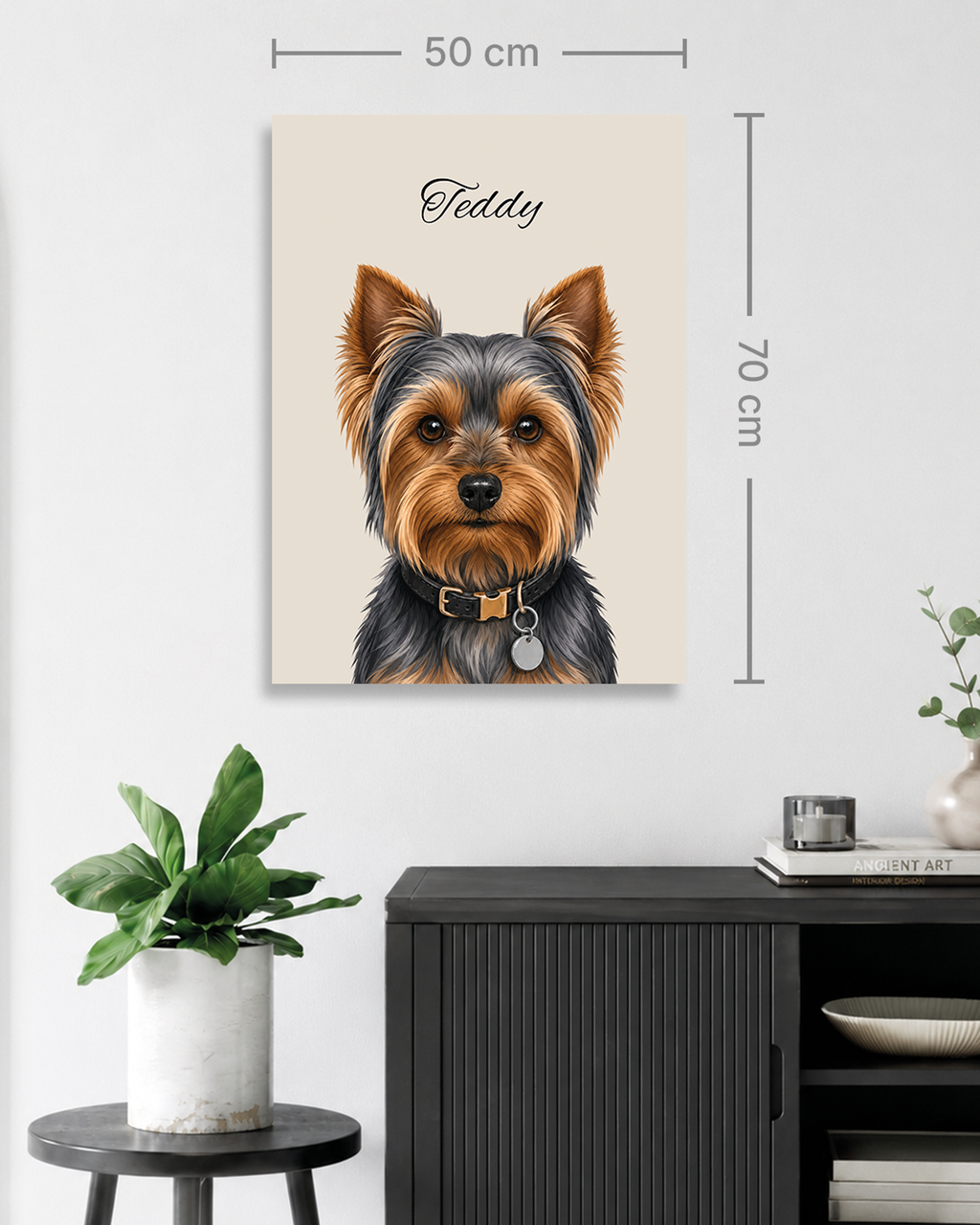 Yorkshire Terrier - Moderner Stil