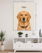 Goldener Retriever - Moderner Stil