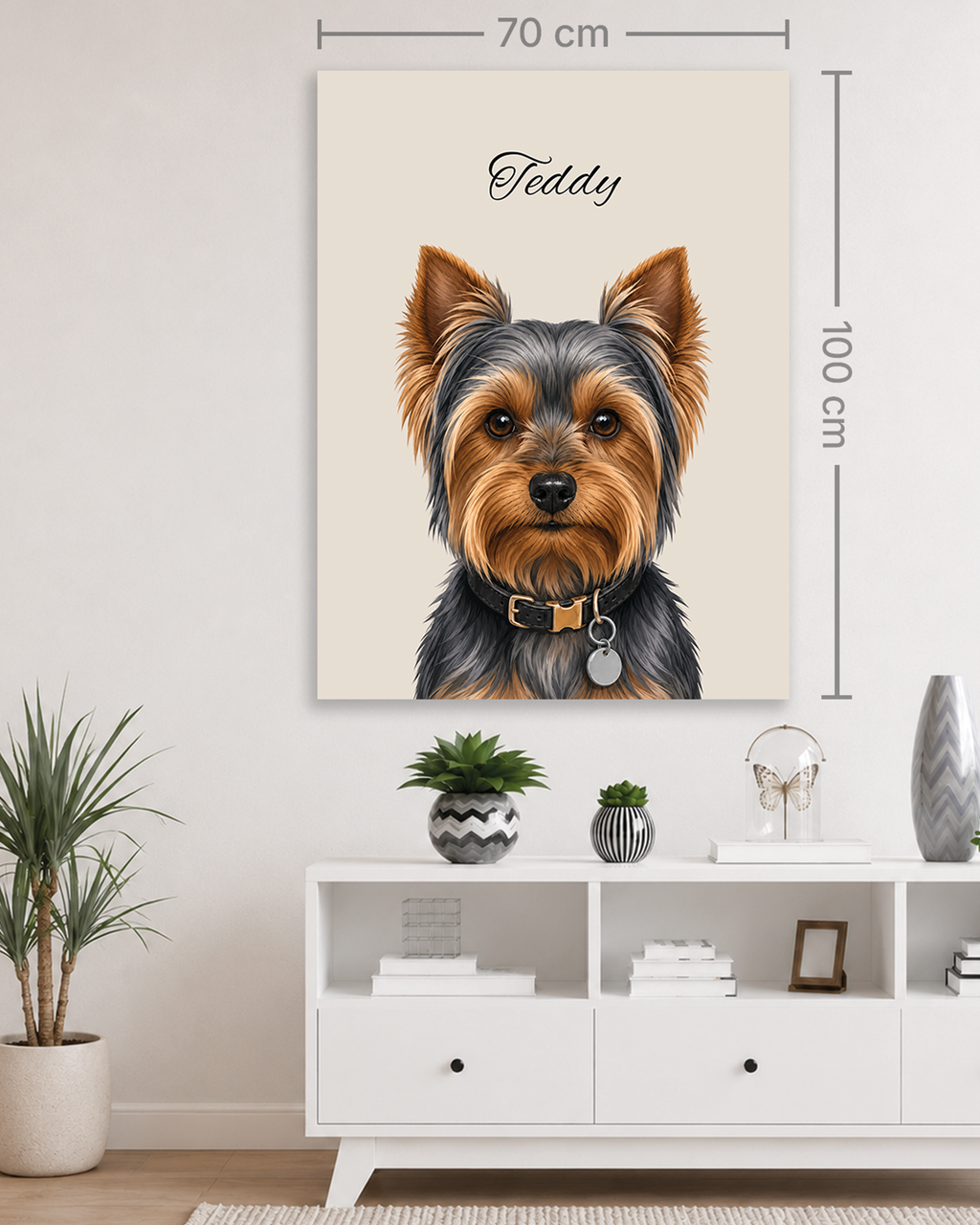 Yorkshire Terrier - Moderner Stil