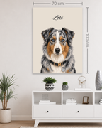 Australian Shepherd - Moderner Stil