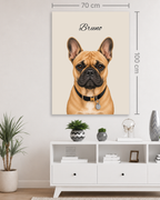 Französische Bulldogge - Moderner Stil