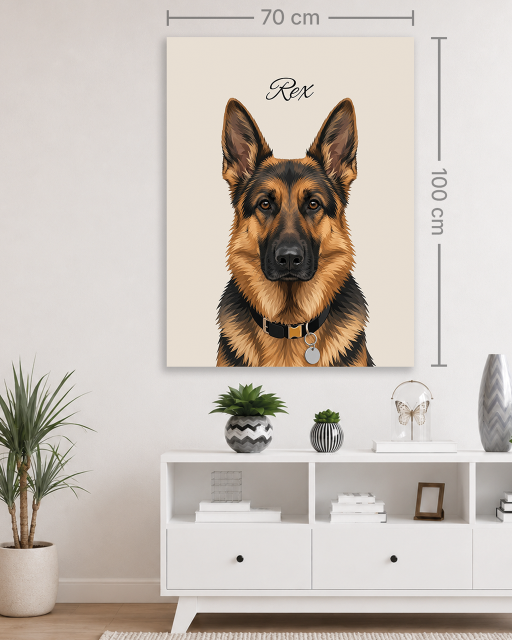 Schäferhund - Moderner Stil