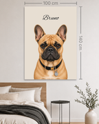Französische Bulldogge - Moderner Stil