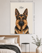 Schäferhund - Moderner Stil