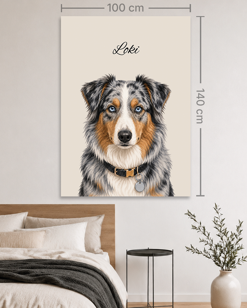Australian Shepherd - Moderner Stil