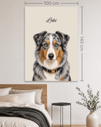 Australian Shepherd - Moderner Stil