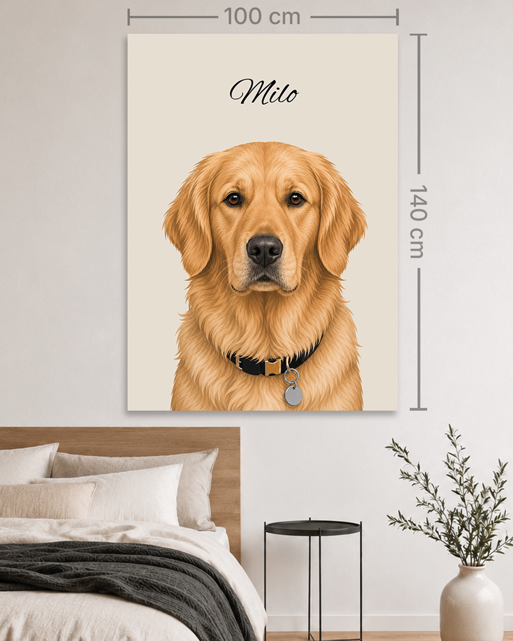 Goldener Retriever - Moderner Stil