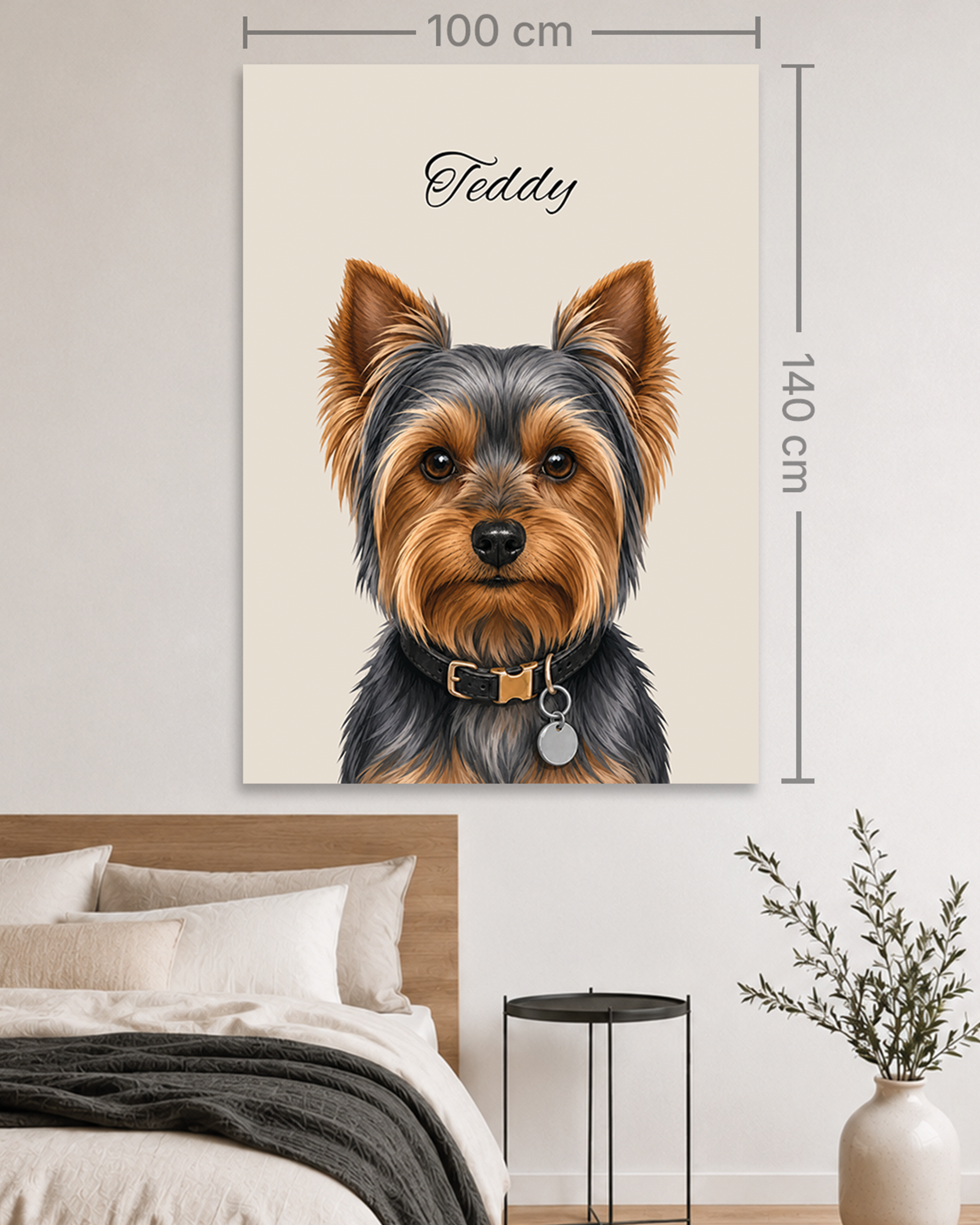 Yorkshire Terrier - Moderner Stil