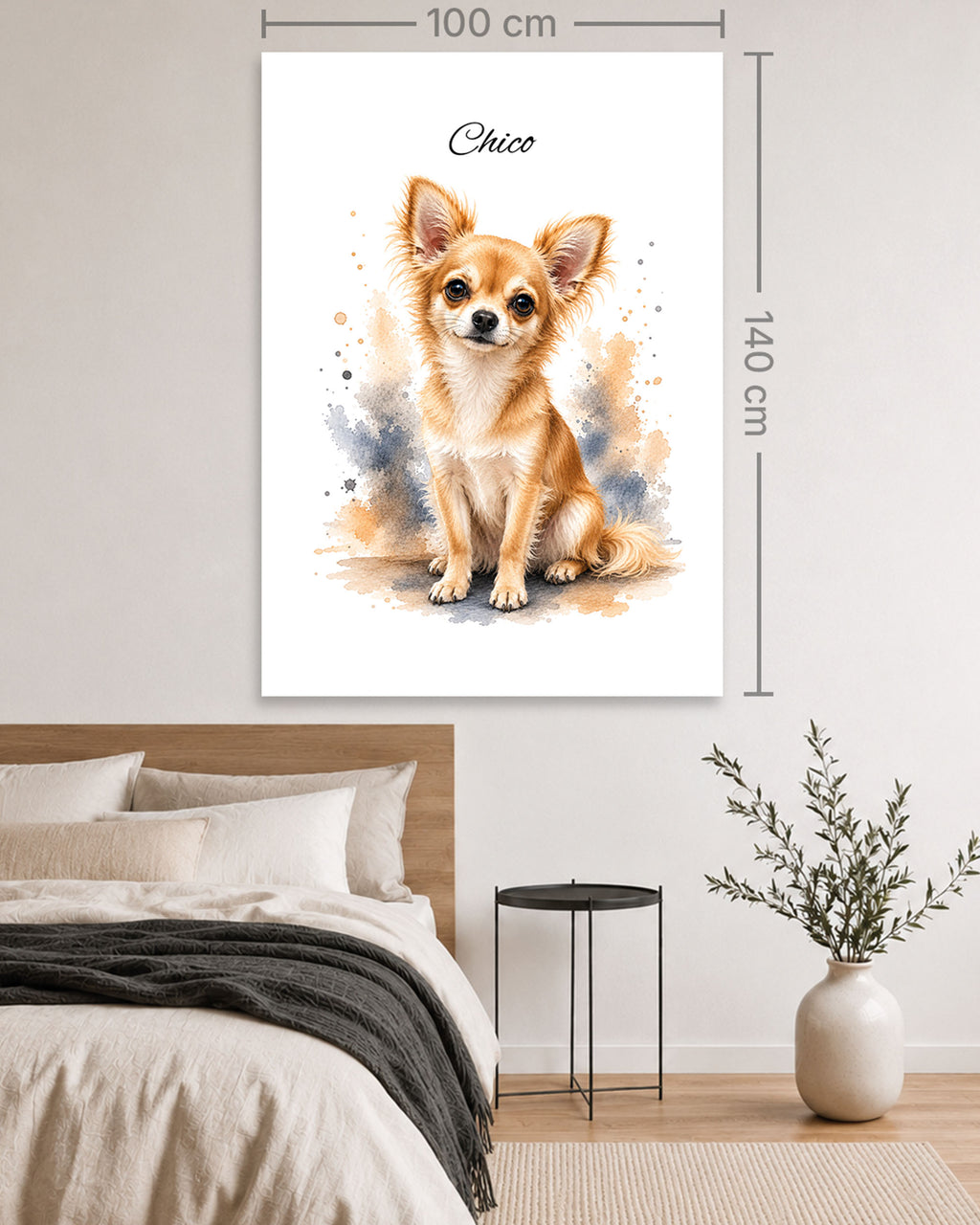 Chihuahua - Aquarell Stil