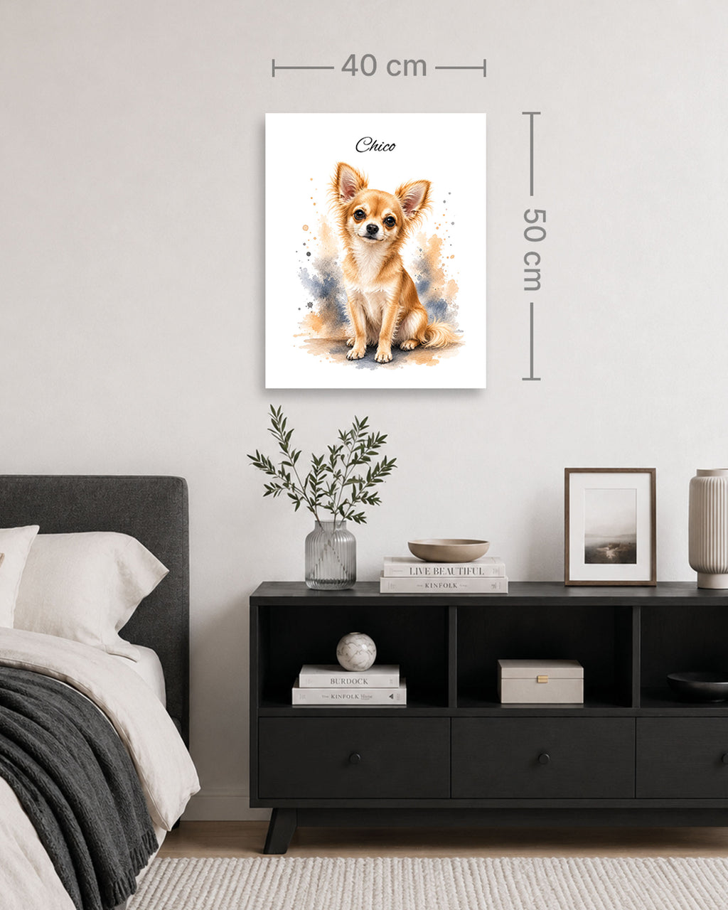 Chihuahua - Aquarell Stil