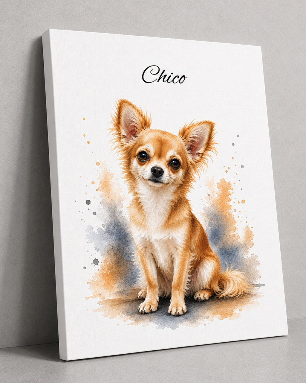 Chihuahua - Aquarell Stil