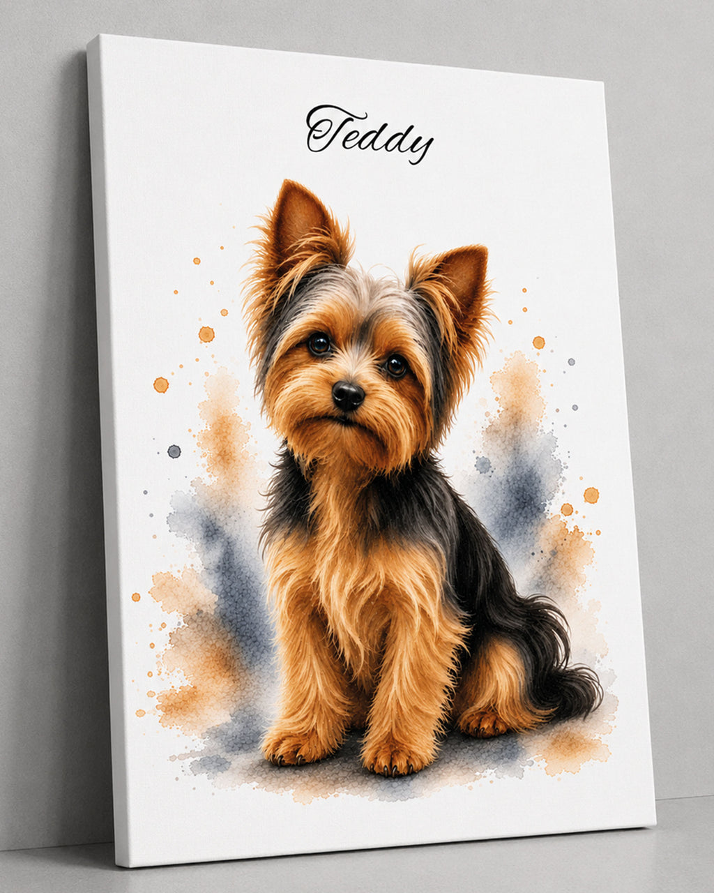 Yorkshire Terrier - Aquarell Stil