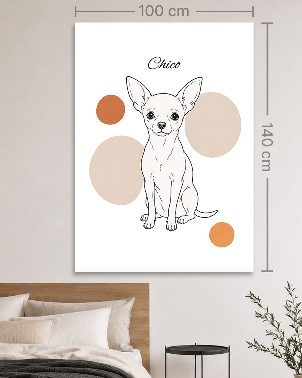 Chihuahua - Minimalistischer Stil