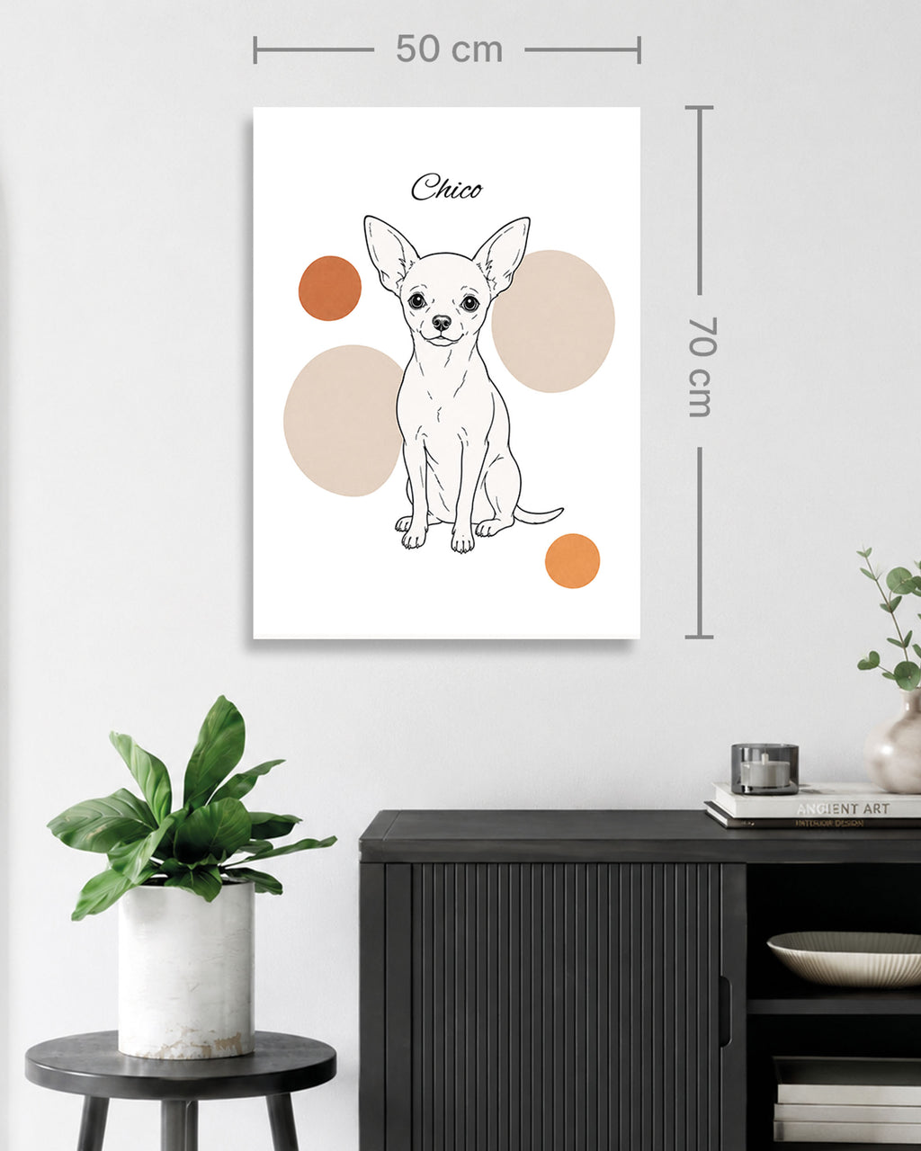 Chihuahua - Minimalistischer Stil