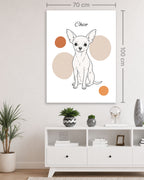 Chihuahua - Minimalistischer Stil
