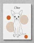 Chihuahua - Minimalistischer Stil