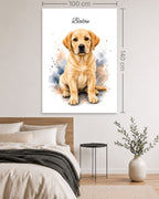 Labrador - Aquarell Stil