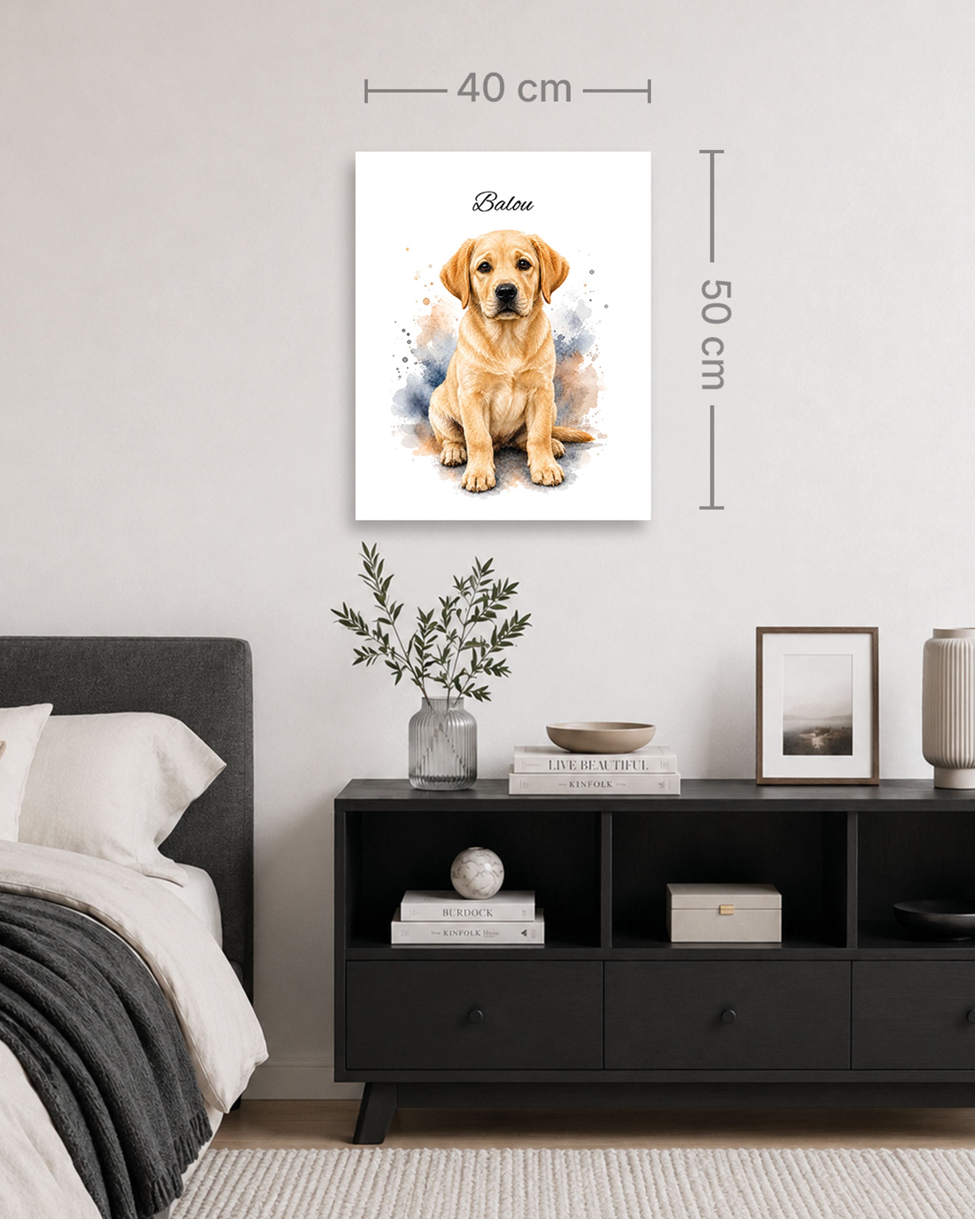 Labrador - Aquarell Stil