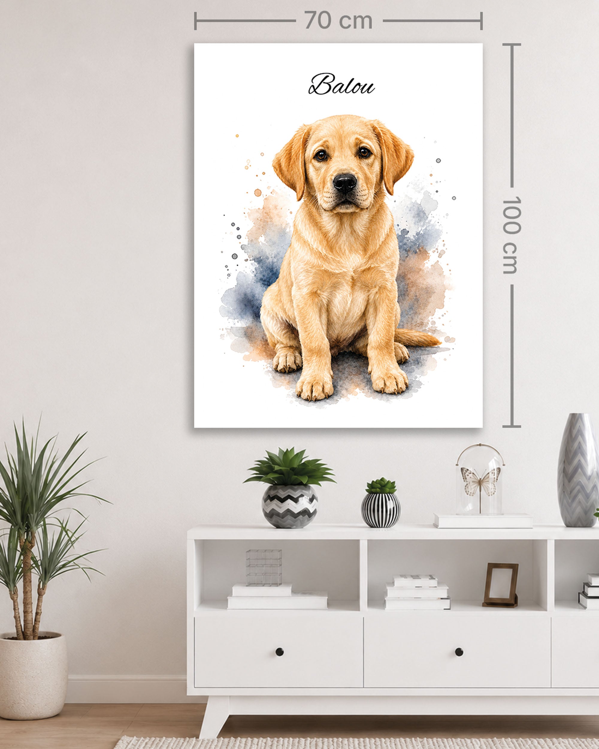Labrador - Aquarell Stil