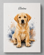 Labrador - Aquarell Stil