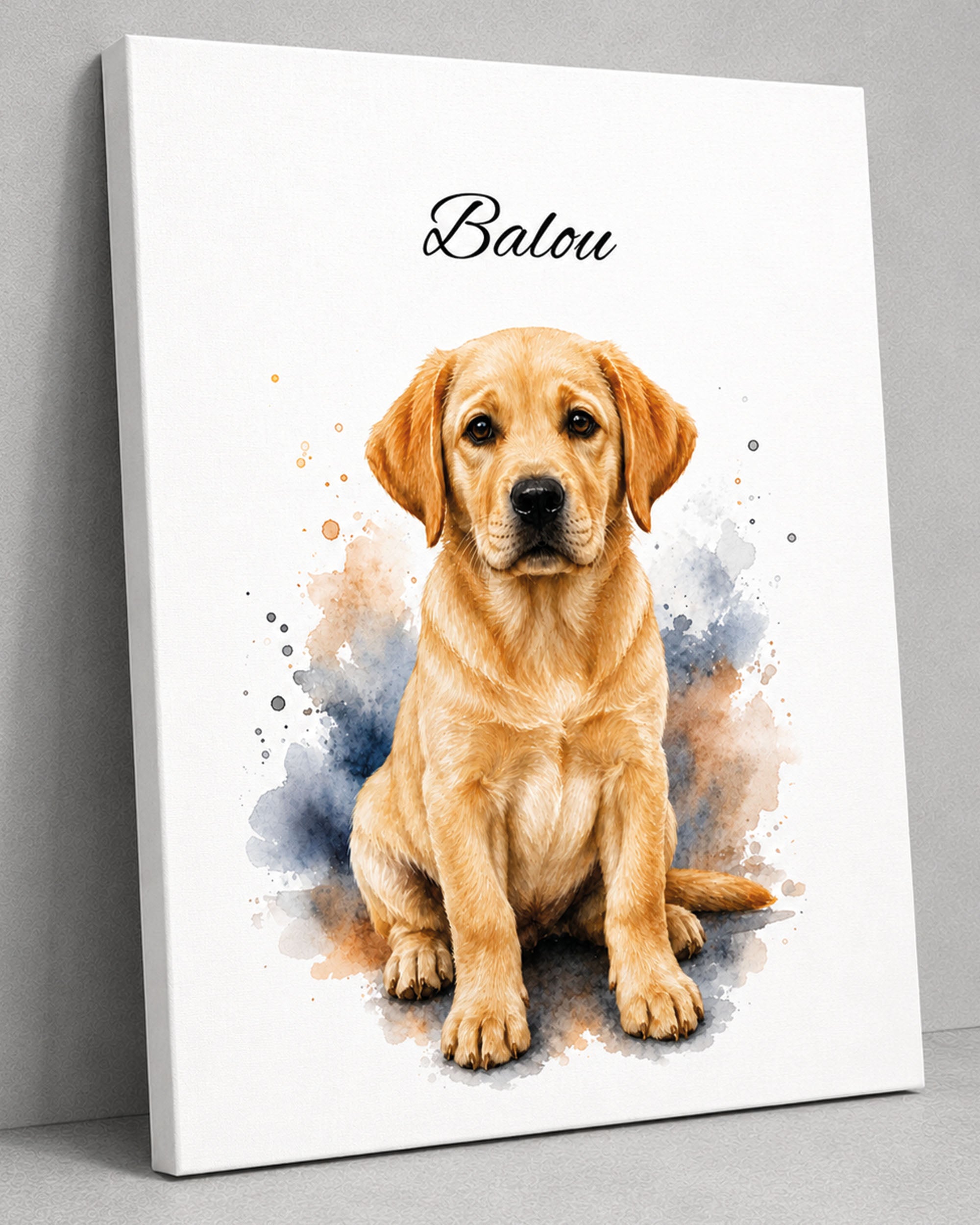 Labrador - Aquarell Stil