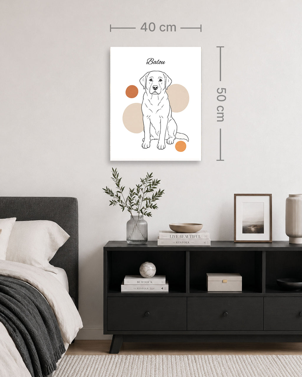 Labrador - Minimalistischer Stil