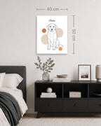 Labrador - Minimalistischer Stil