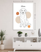 Labrador - Minimalistischer Stil