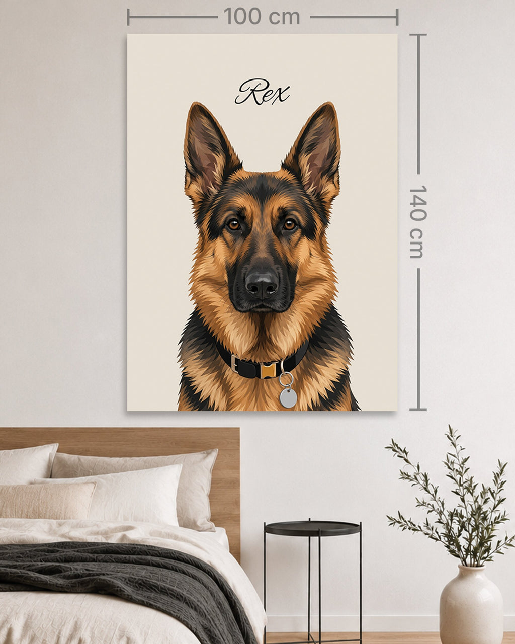 Deutscher Schäferhund - Moderner Stil