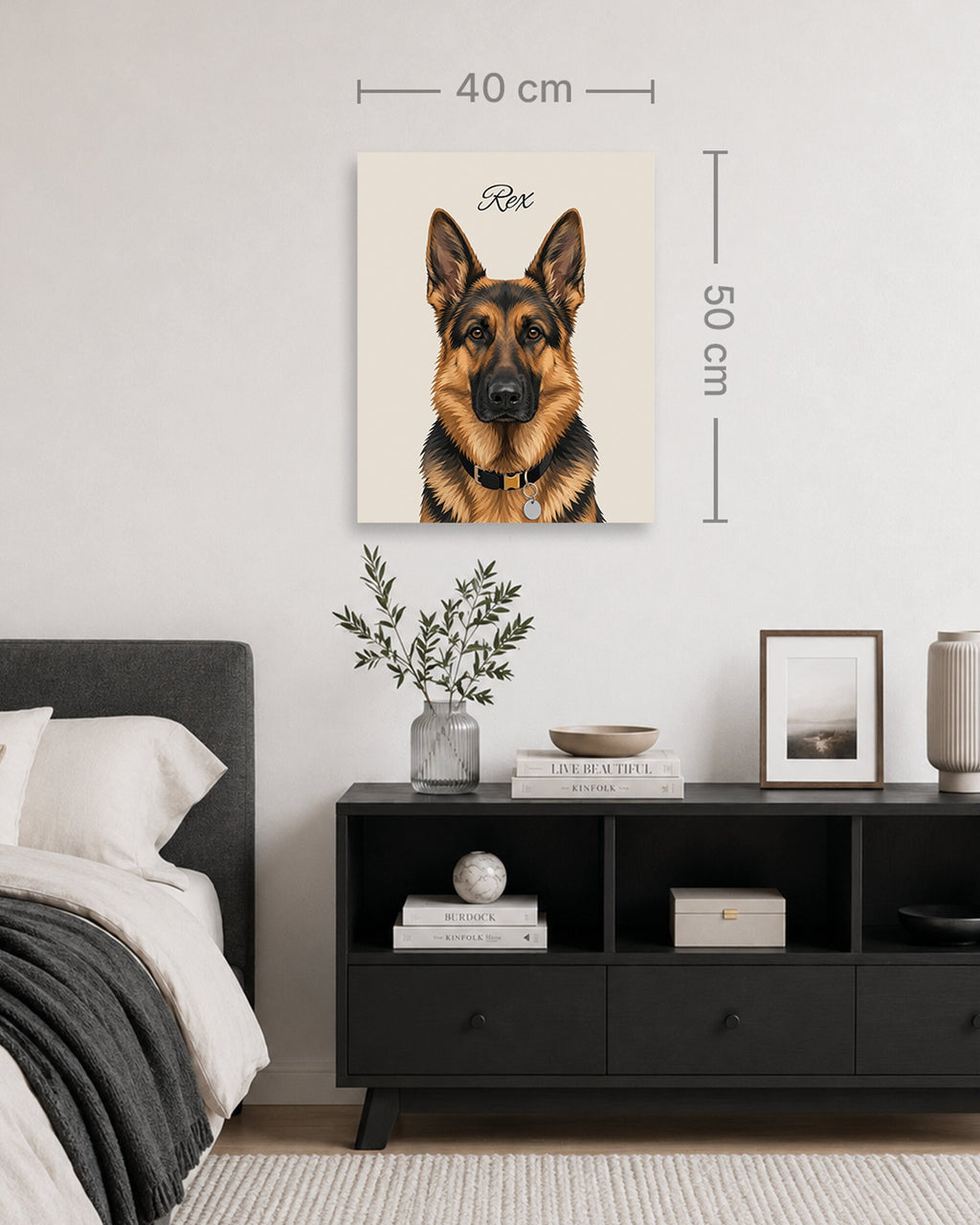 Deutscher Schäferhund - Moderner Stil
