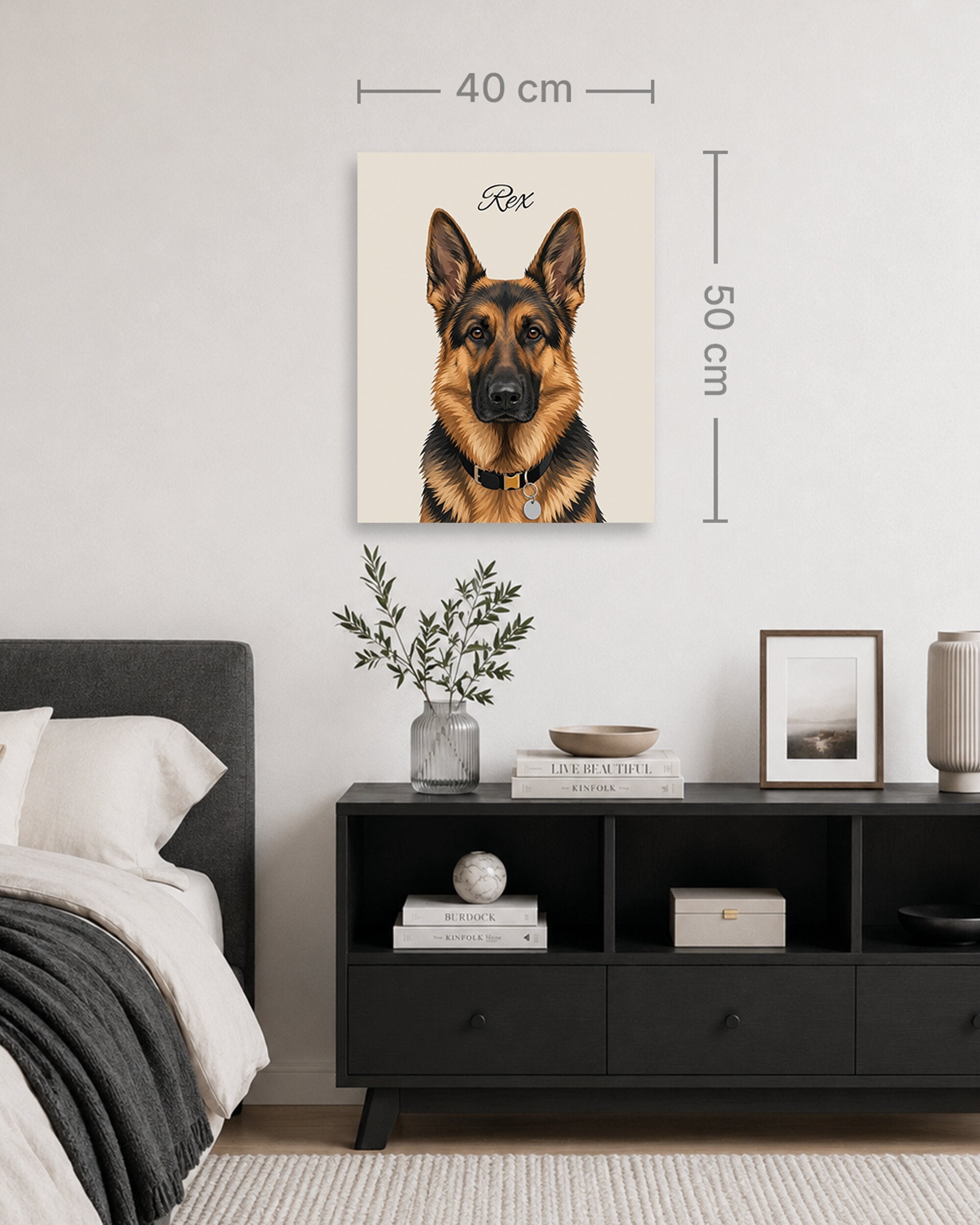 Deutscher Schäferhund - Moderner Stil