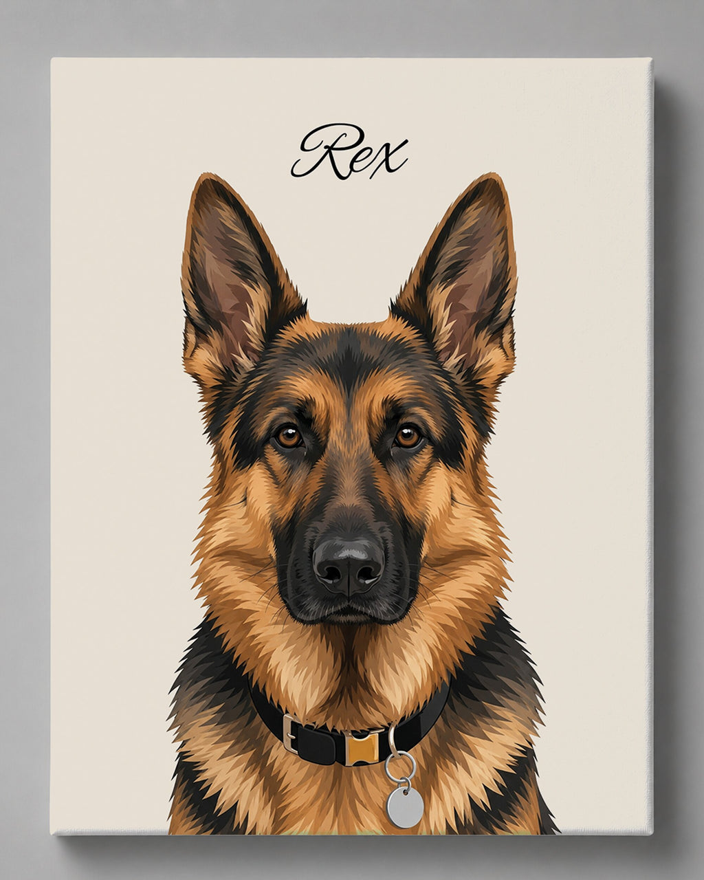 Deutscher Schäferhund - Moderner Stil